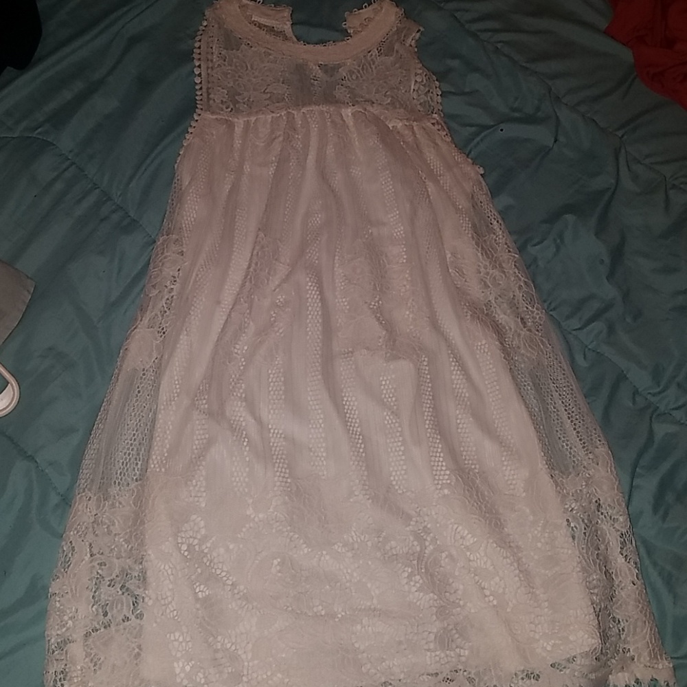 White dress